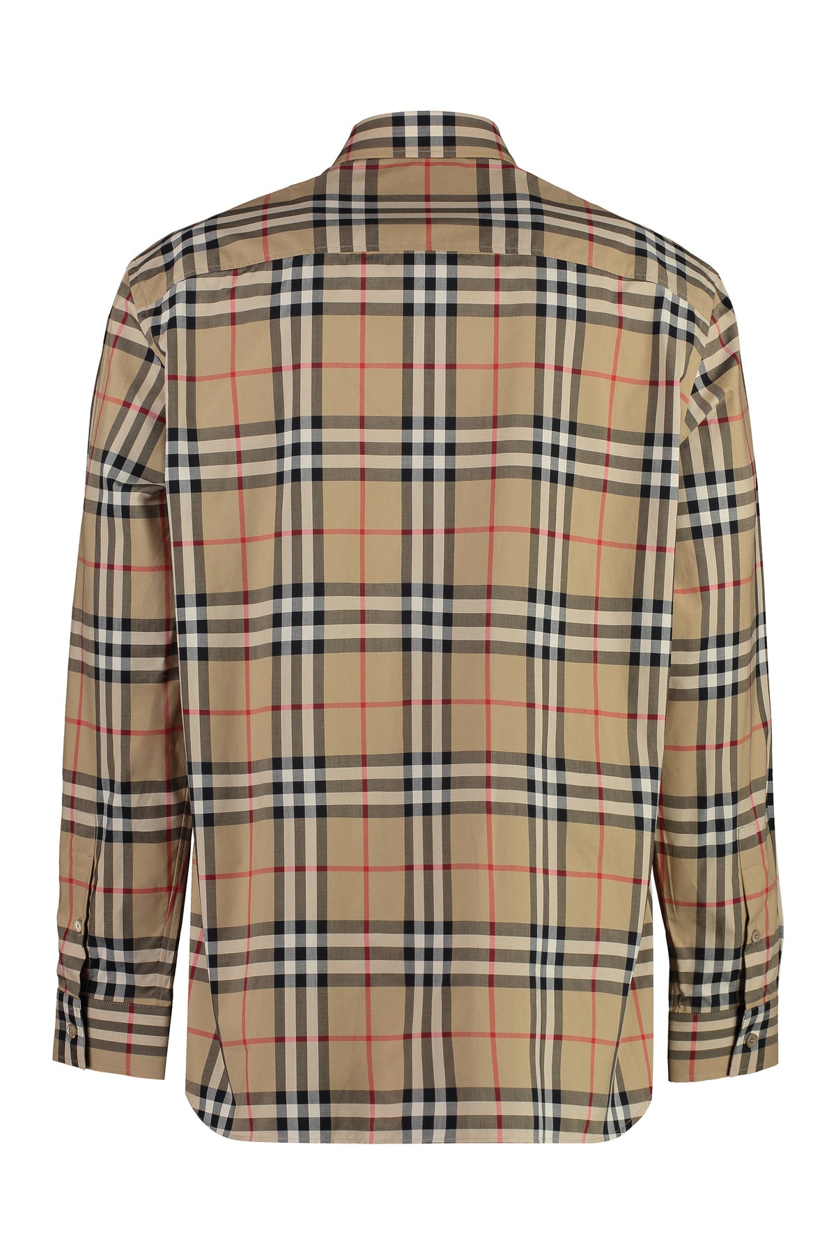Check print cotton shirt RTW
