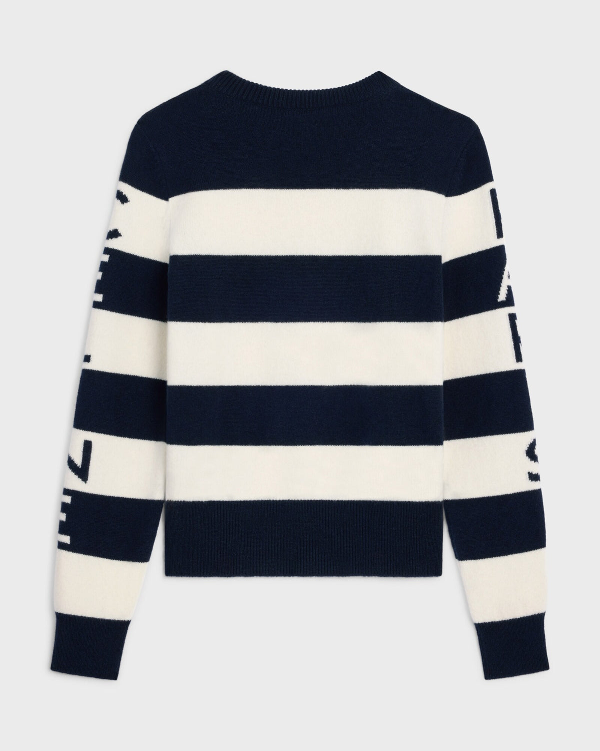 crew neck sweater in cashmere and wool RTW
