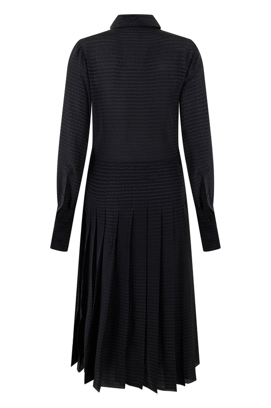 Silk jacquard dress RTW