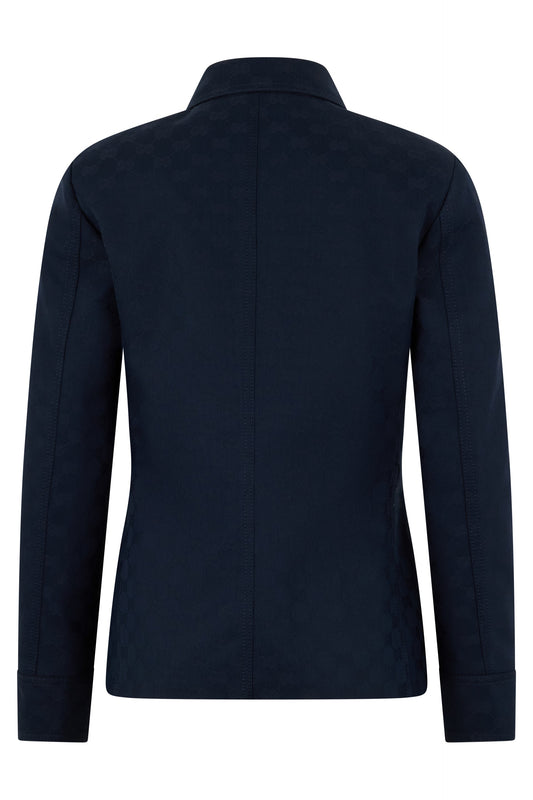 Coat In Gabardine Cotton With Zipper RTW