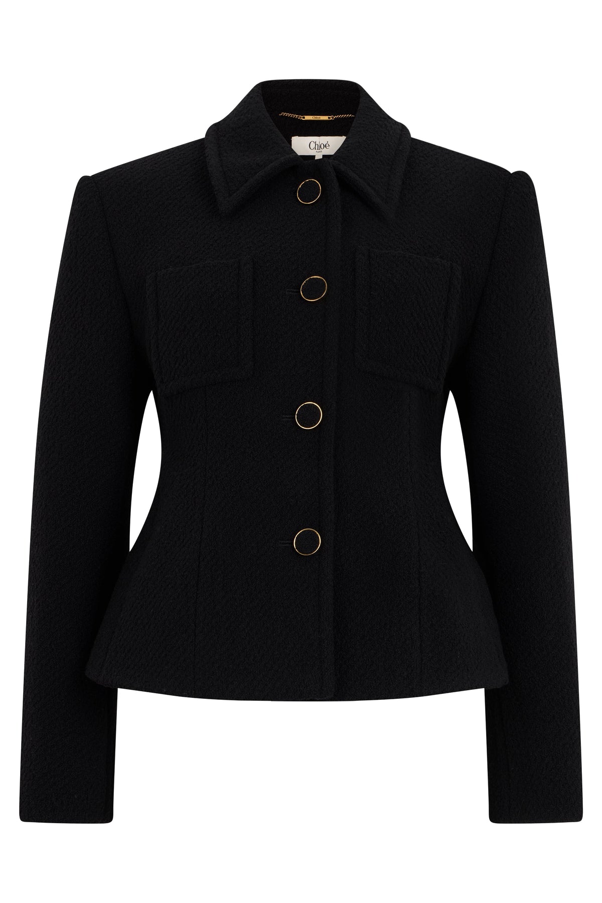 Jacket with classic collar and buttons RTW