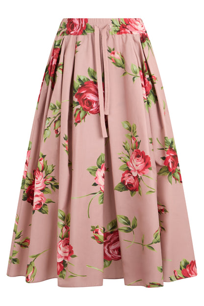 Midi top with floral print RTW