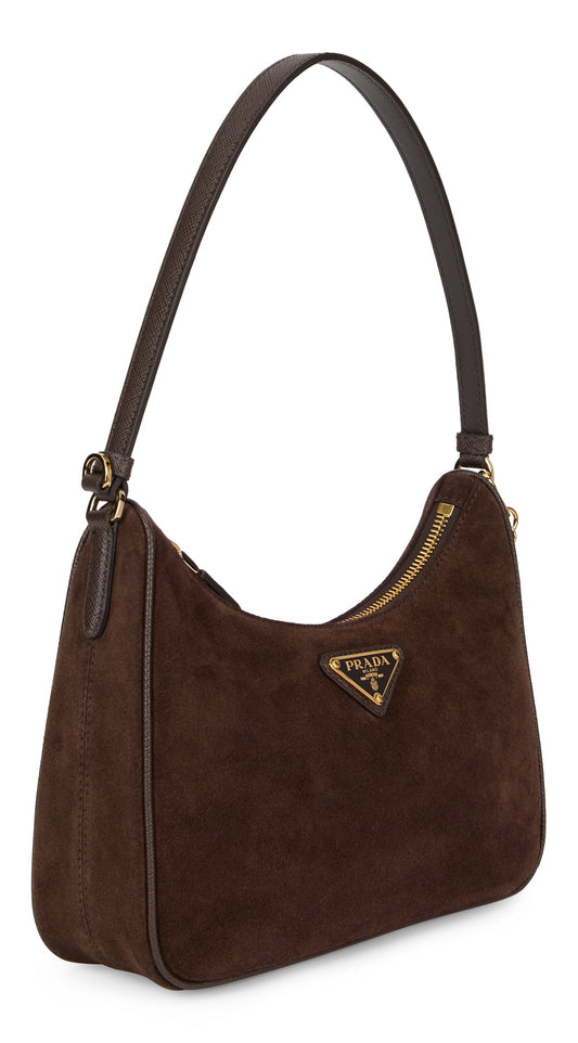 Suede shoulder bag BAGS
