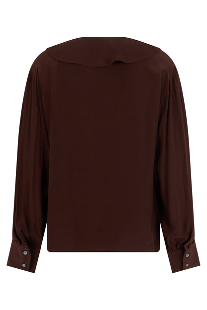 Blouse with frills RTW