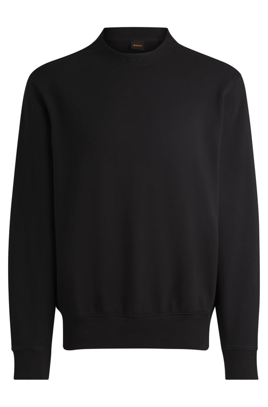 Cotton sweatshirt with embroidered logo RTW