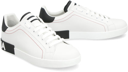 Portofino leather low-top sneakers SHOES