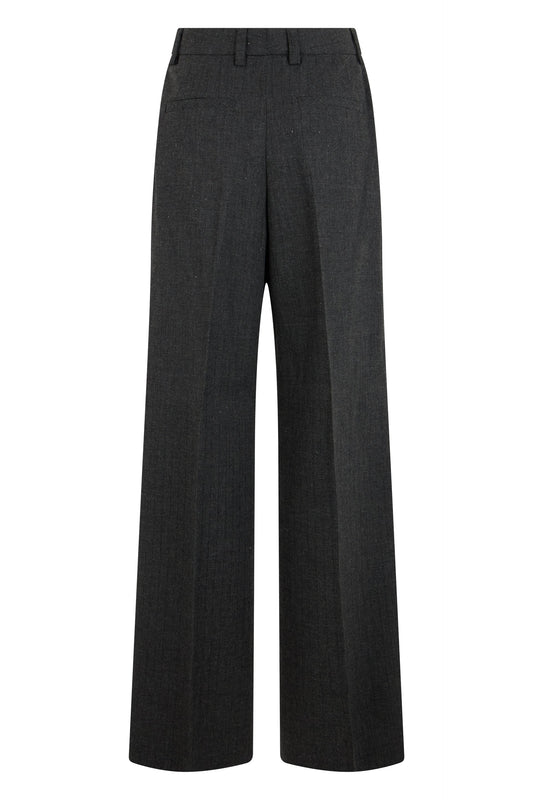 Wide striped cotton pants RTW