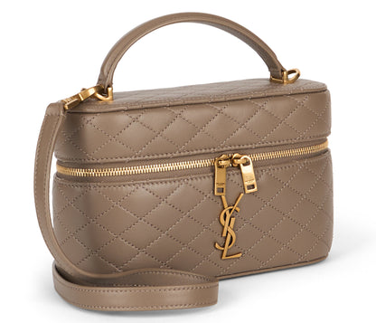 Gaby vanity shoulder bag in leather BAGS