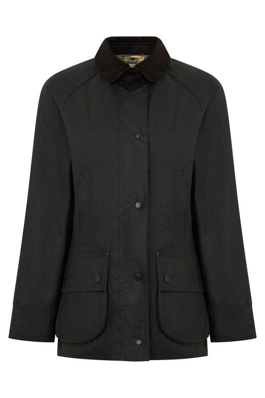 Light jacket in waxed cotton RTW