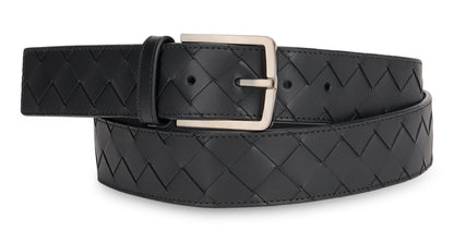 Braided leather belt ACC