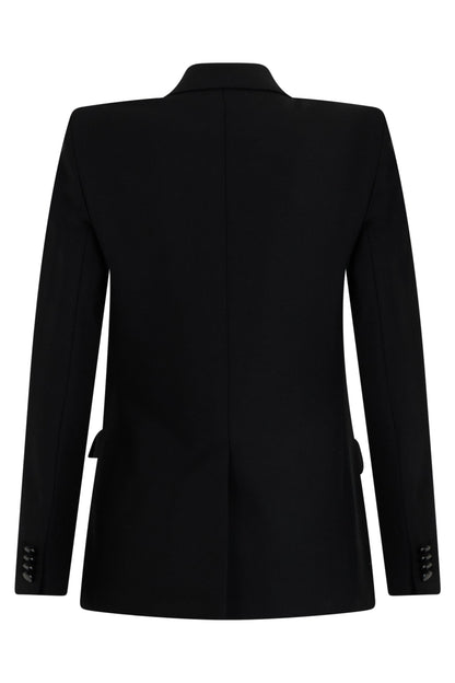 Complete with a double-breasted jacket and trousers RTW
