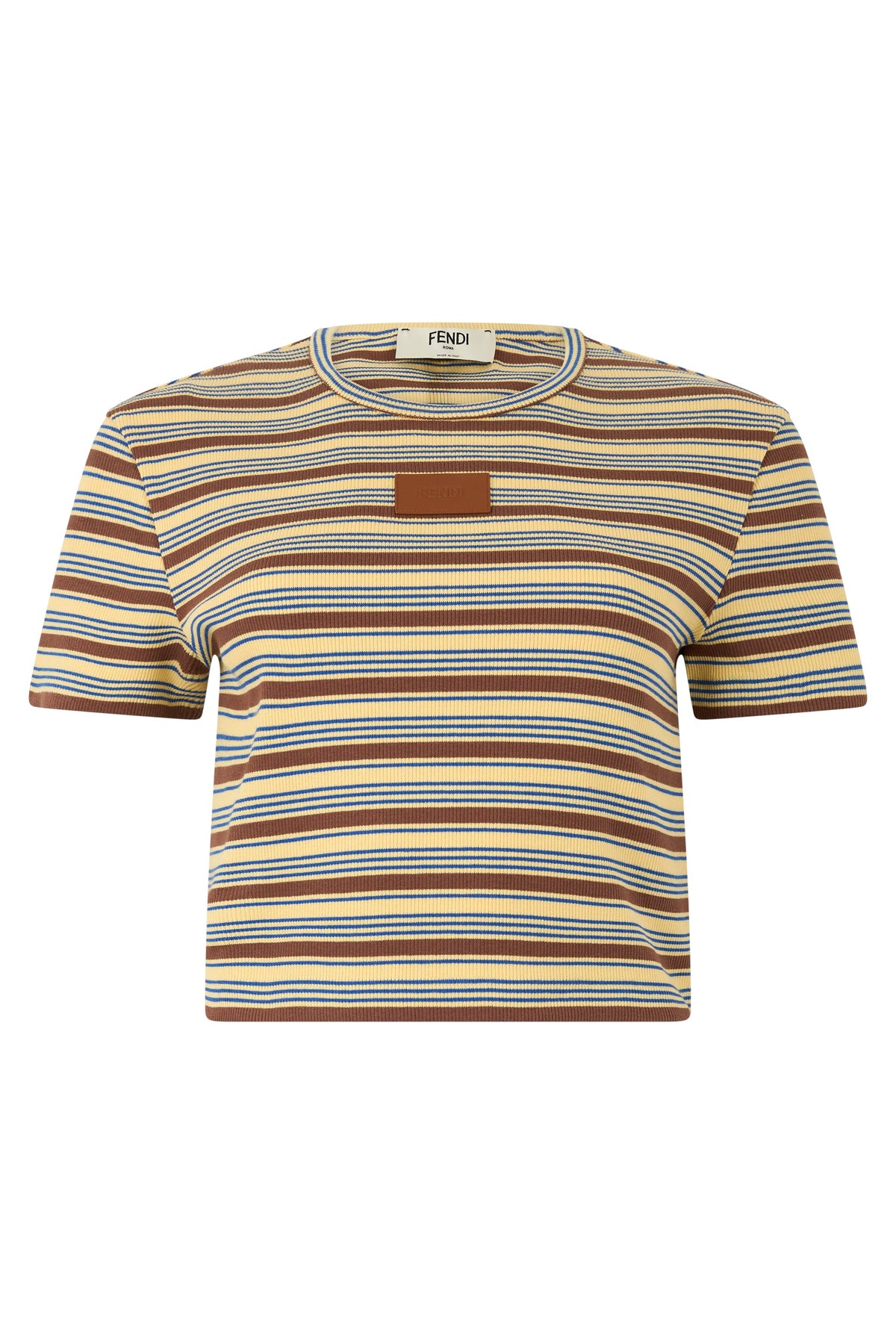 Striped cropped T-shirt RTW