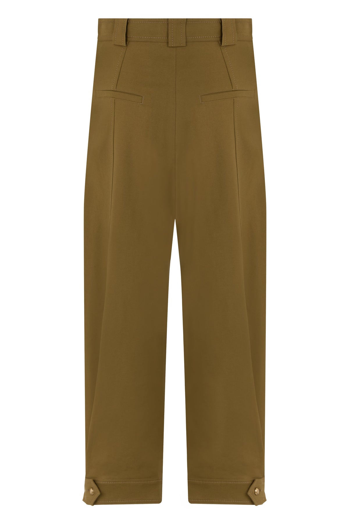 Straight pants with a high waist RTW