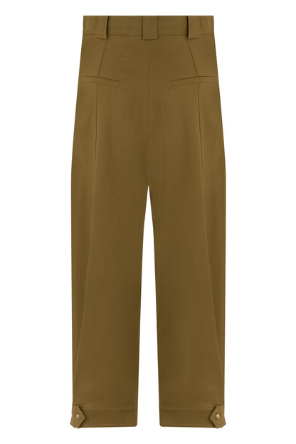Straight pants with a high waist RTW