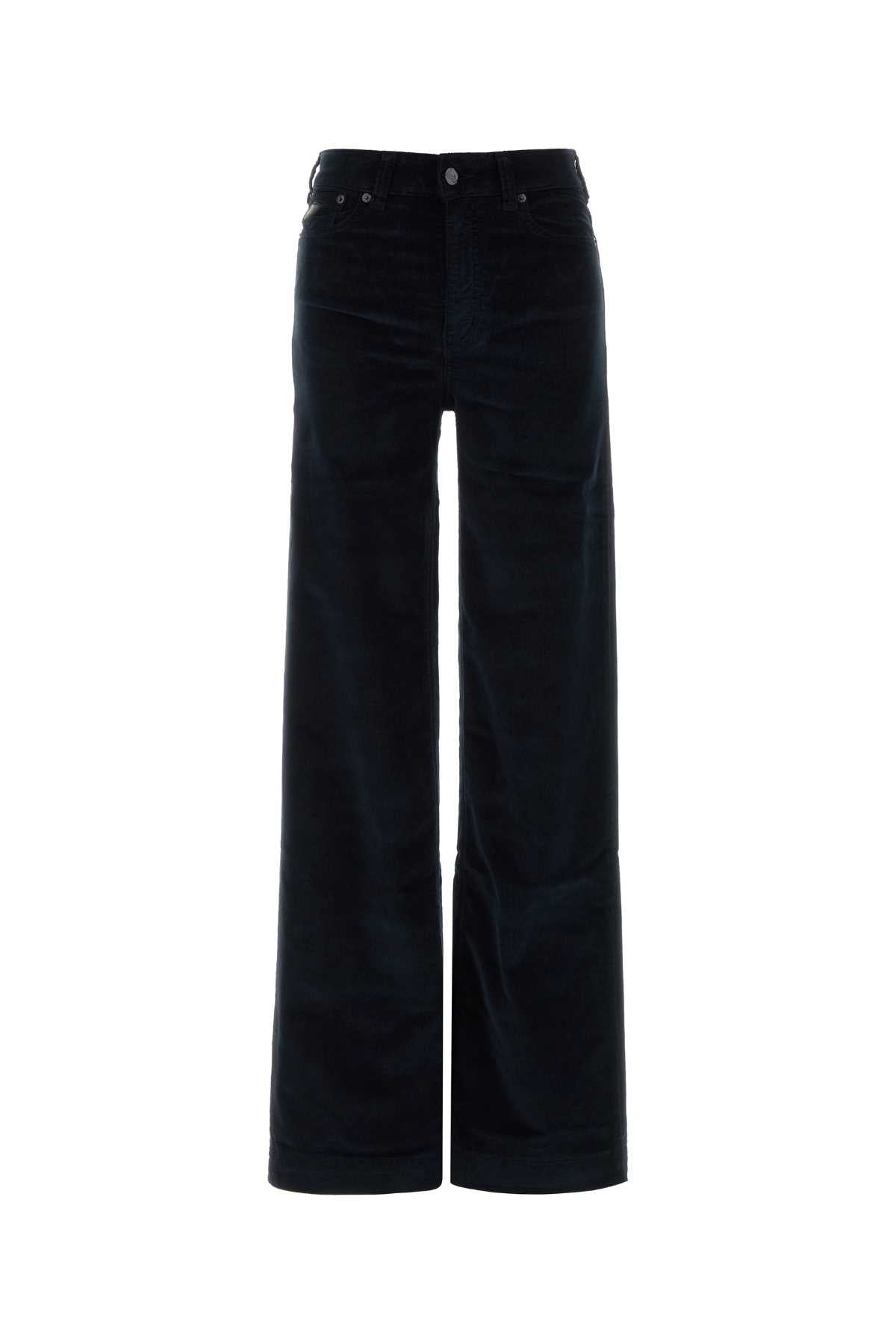 PALAZZO MISTRAL
8104 SHINY CORD
L34 - 60 NAVY PANTS