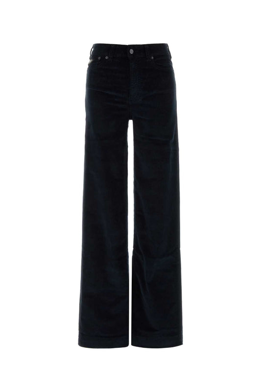 PALAZZO MISTRAL
8104 SHINY CORD
L34 - 60 NAVY PANTS