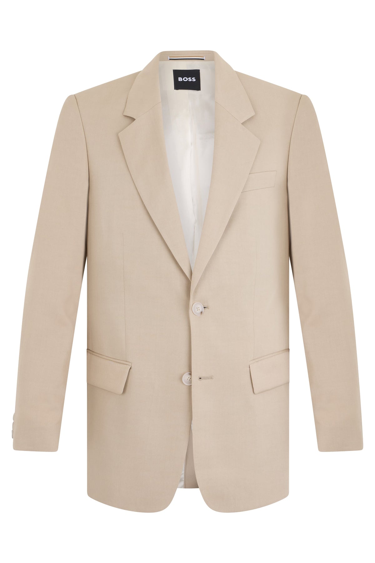 Single-breasted jacket with a relaxed fit RTW