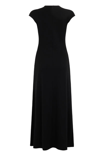 Totême Long dress with short sleeves