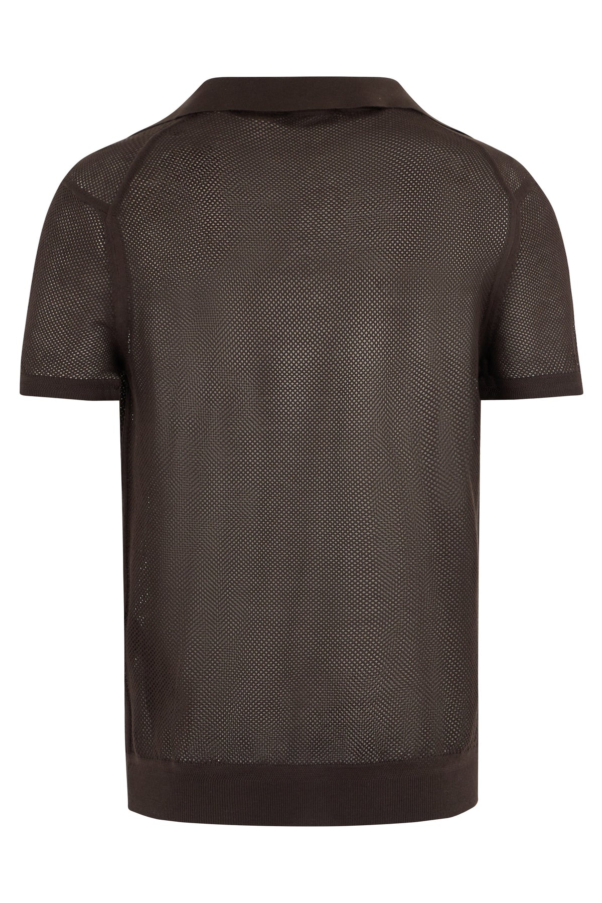 Mesh cotton and silk T-shirt RTW