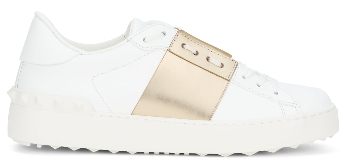 Valentino Garavani Low Open Sneakers in leather