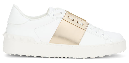 Valentino Garavani Low Open Sneakers in leather