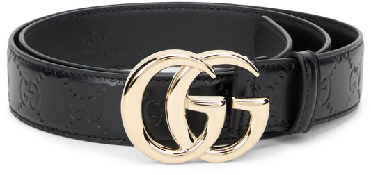 Belt with logo buckle ACC