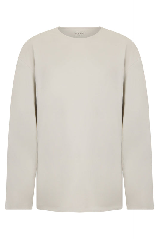 Long sleeve shirt in mixed cotton and silk RTW