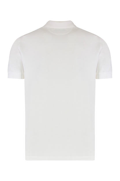 Cotton blend piqué polo shirt RTW