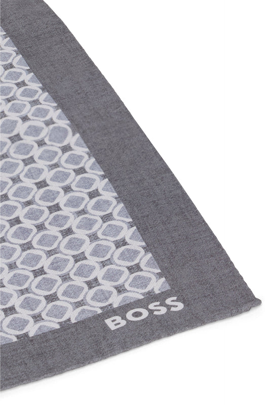 Silk scarf with print ACC