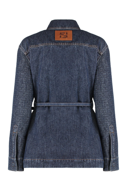 Go-To jacket in blue denim RTW