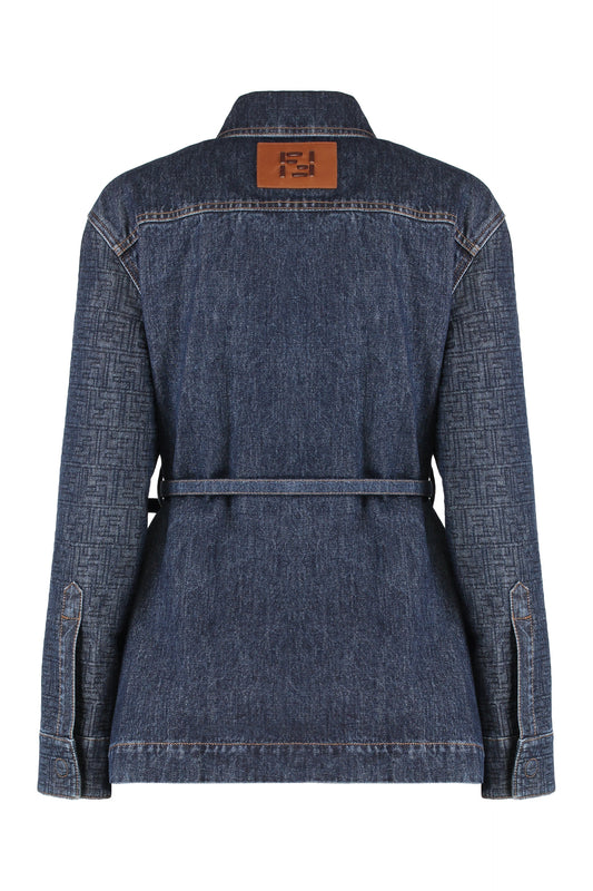 Go-To jacket in blue denim RTW