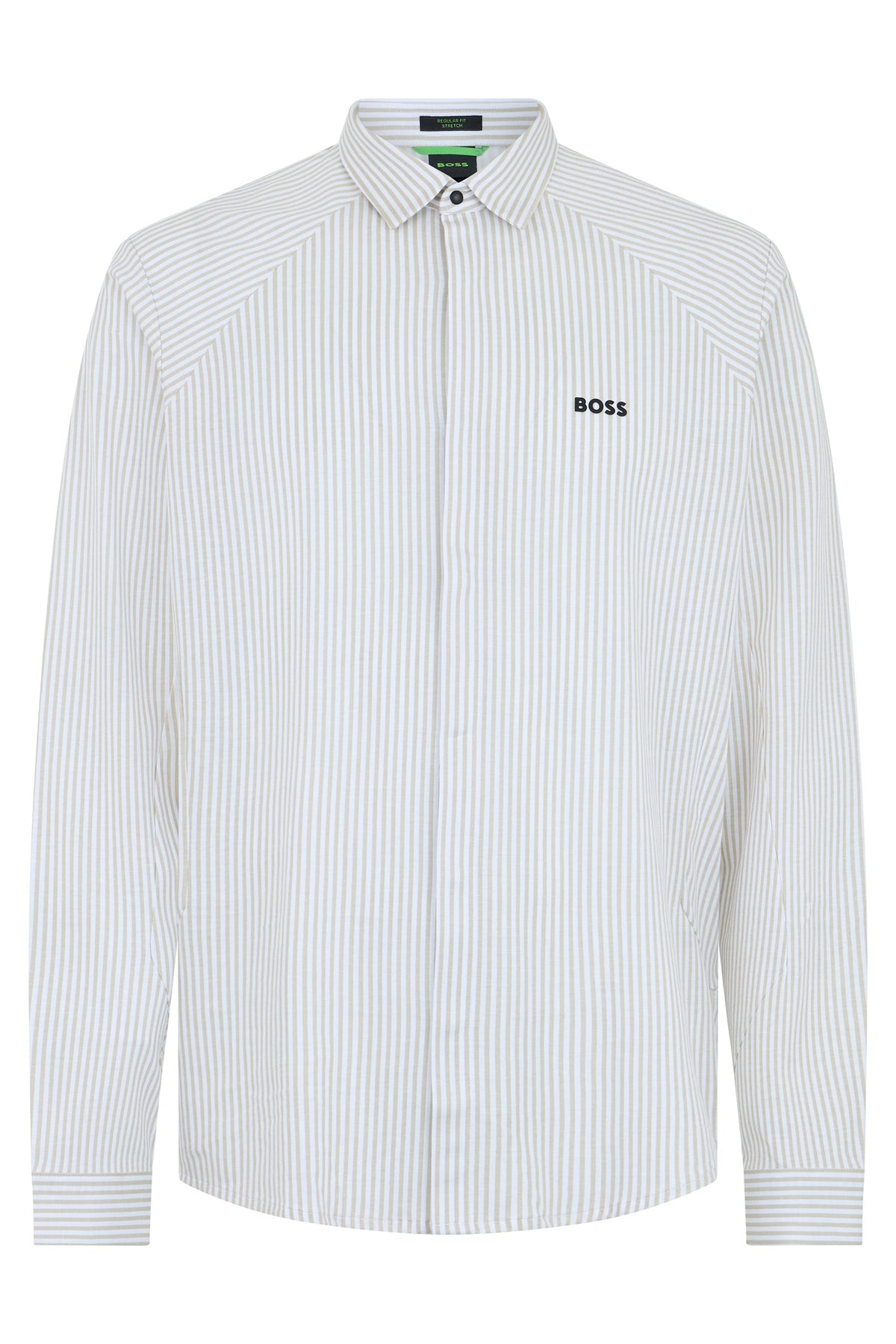 Cotton elastic striped shirt RTW