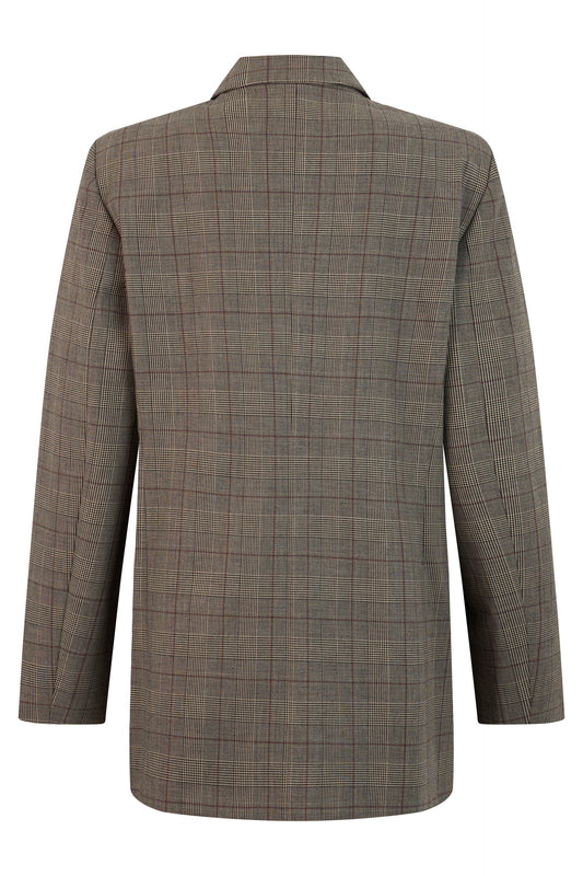 Double-breasted jacket in jacquard RTW