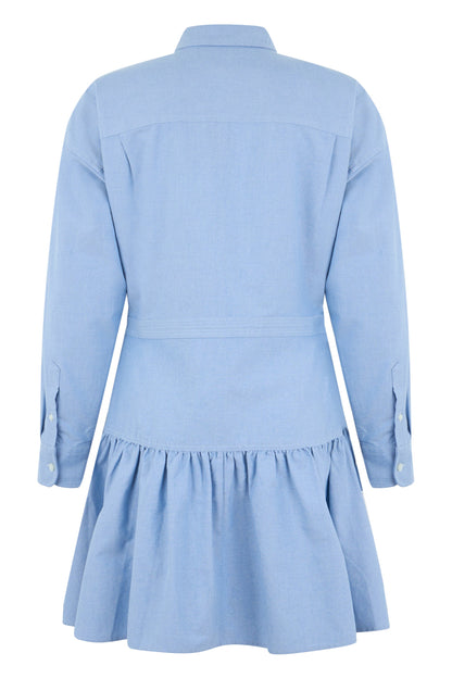 Short dress in cotton RTW