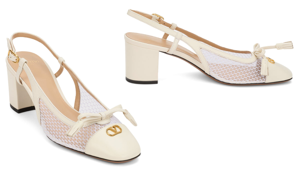Slingback with wide heel SHOES