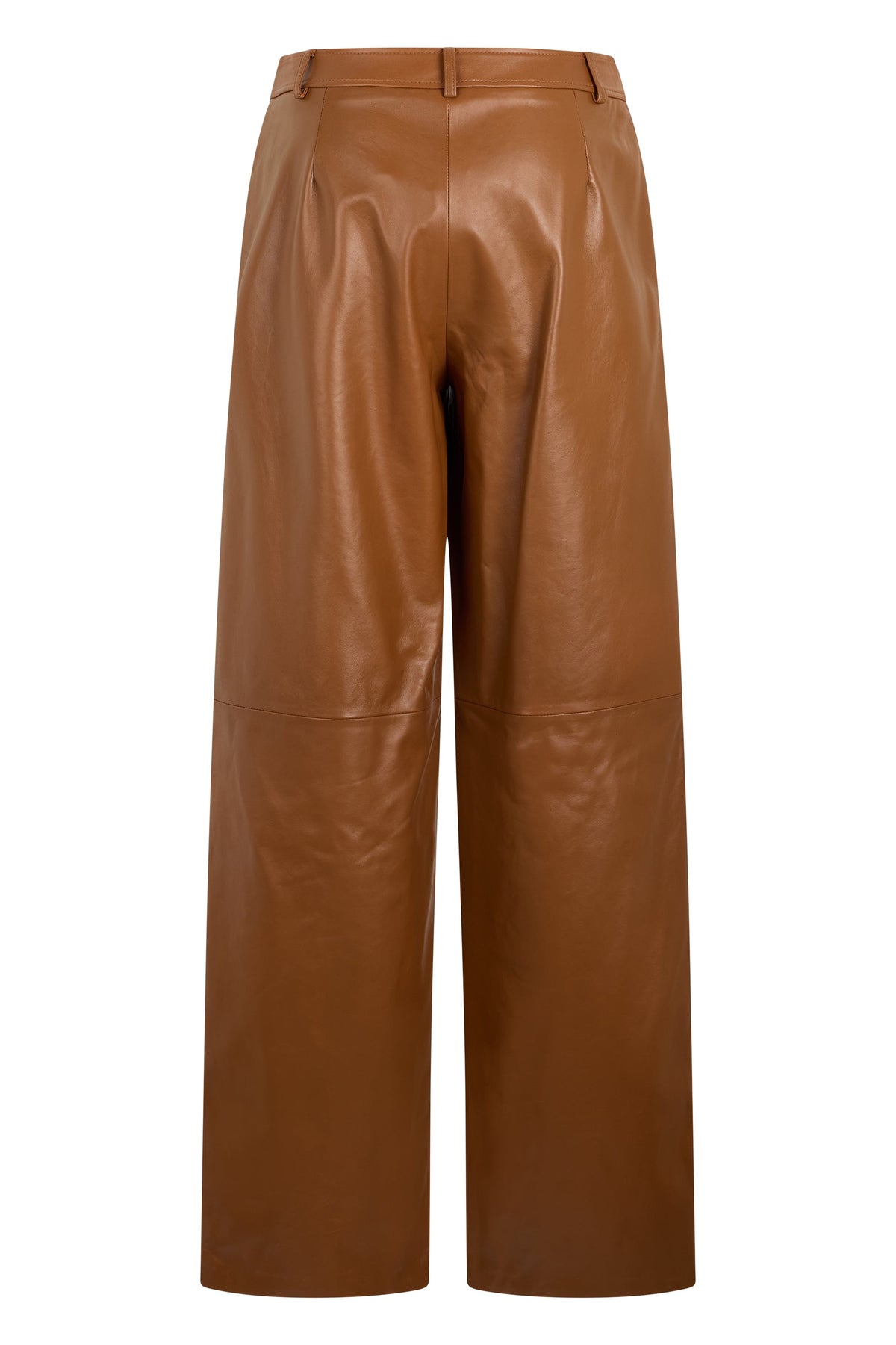 Max Mara Studio Loose Leather Pants