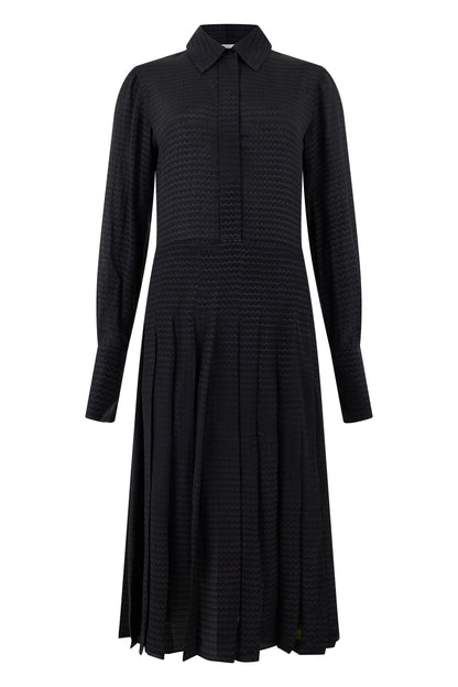 Silk jacquard dress RTW