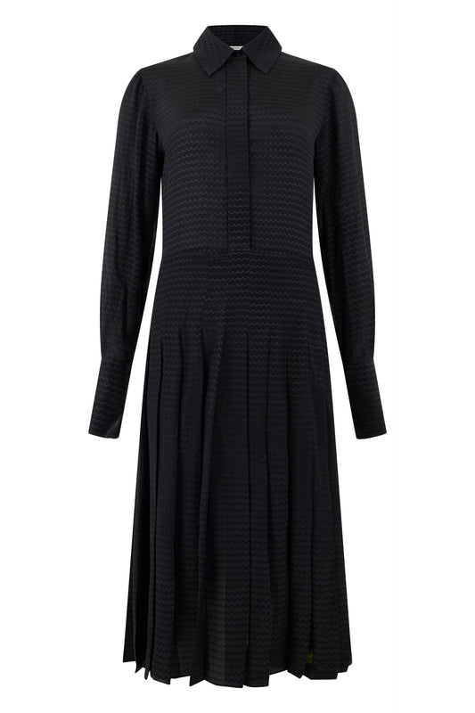 Silk jacquard dress RTW