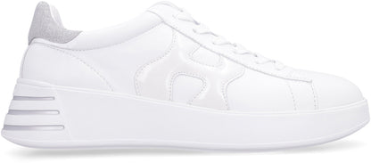 Rebel leather low-top sneakers SHOES