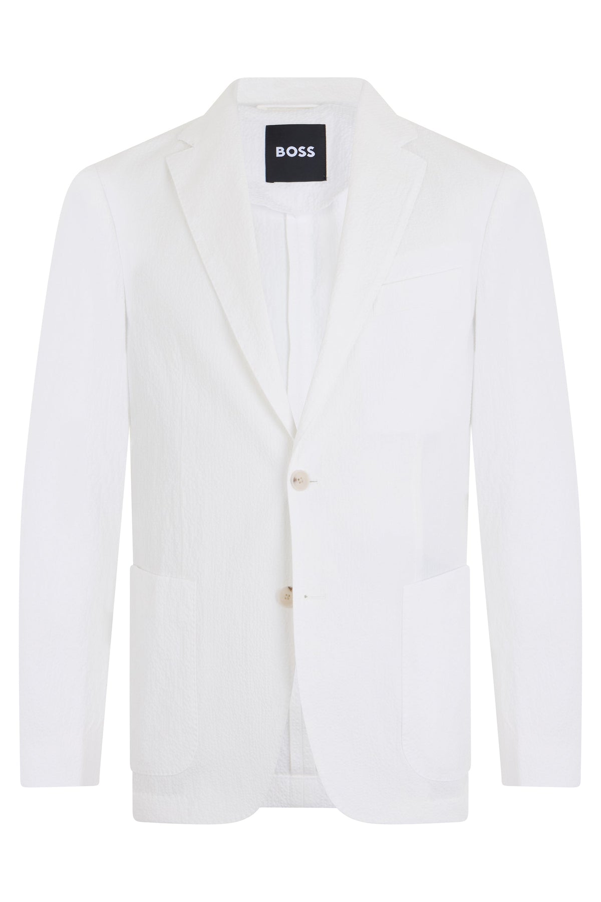 Single-breasted cotton jacket RTW