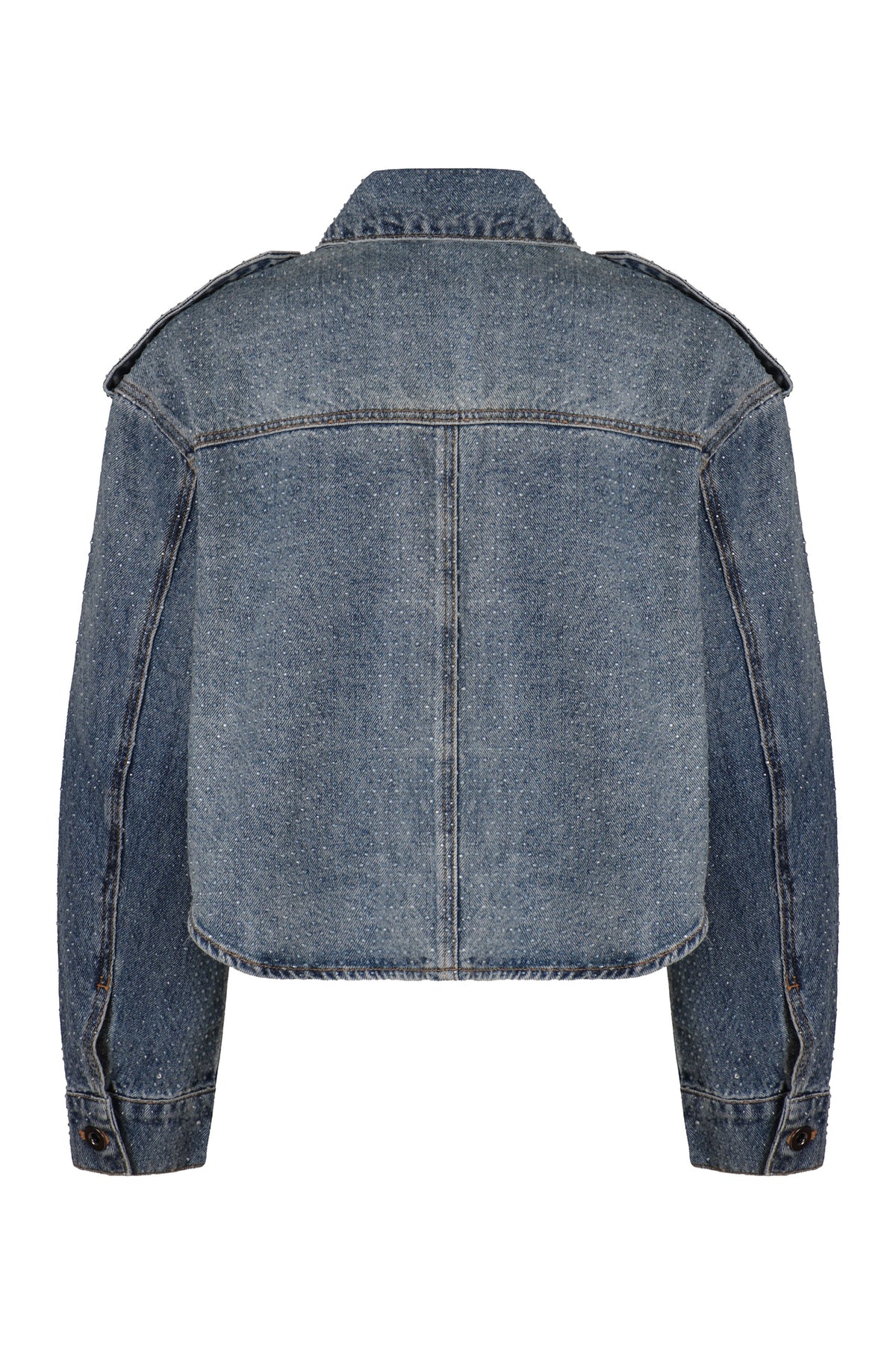 Denim jacket with rhinestones RTW