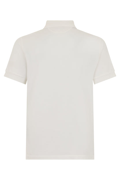 Polo in blended lyocell and cotton RTW