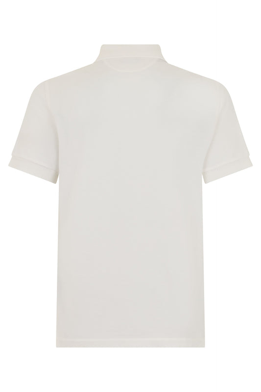 Polo in blended lyocell and cotton RTW