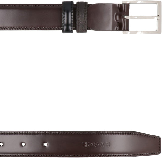 Reversible leather belt ACC
