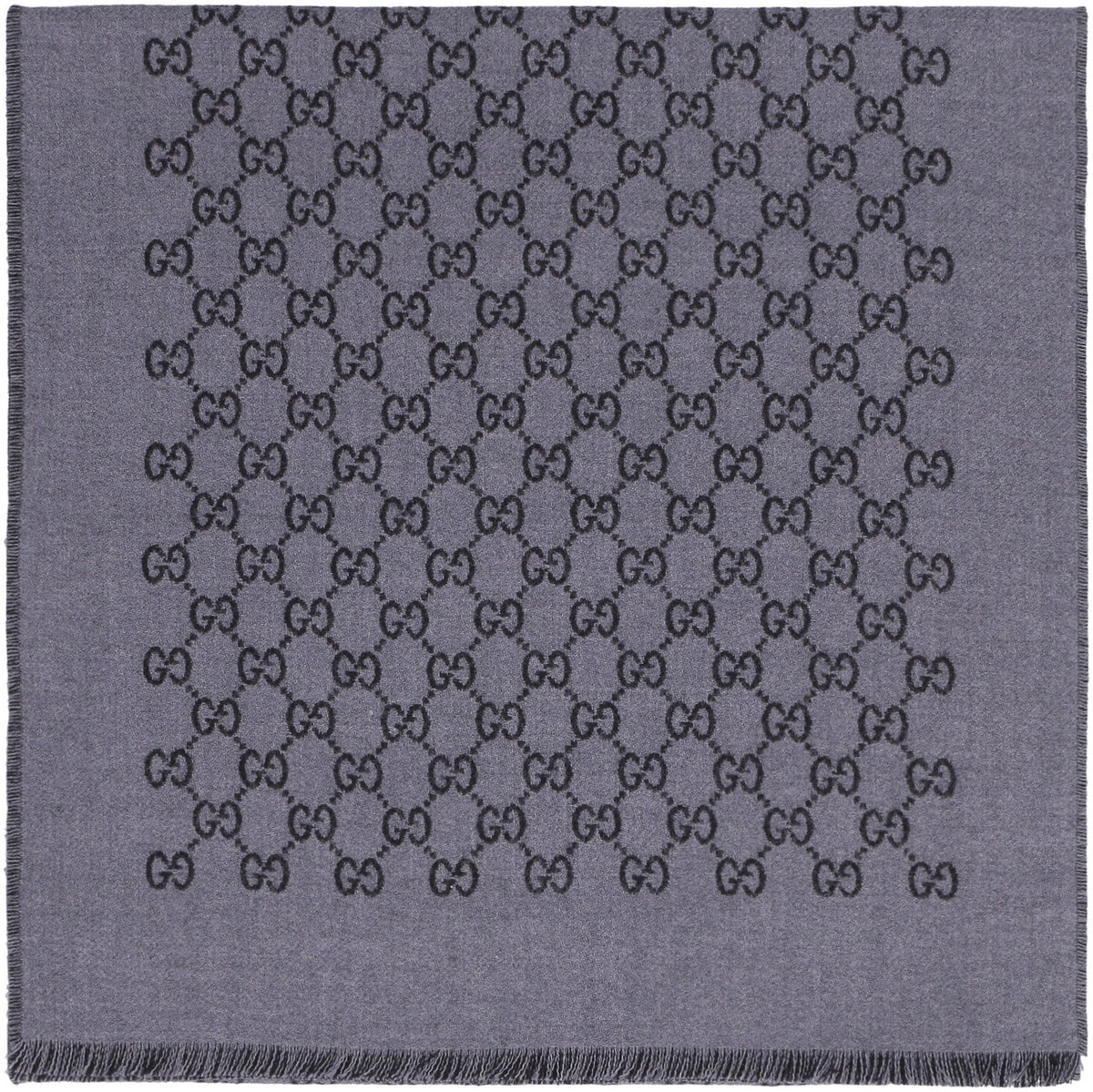 Wool GG jacquard scarf ACC