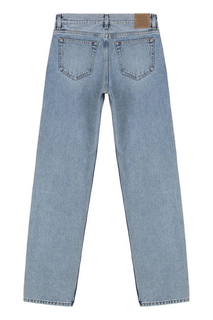 Totême Straight jeans with 5 pockets