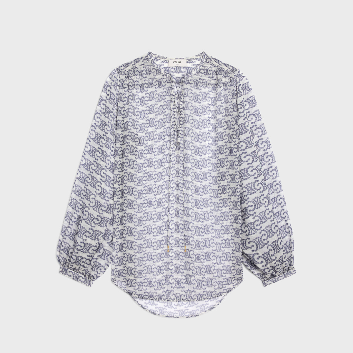 Celine Blouse romy col lacet