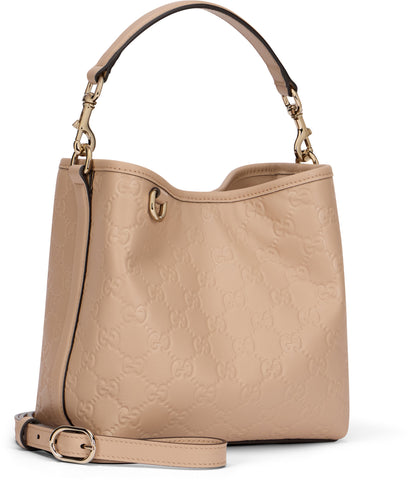 GG Emblem bucket bag in Leather BAGS