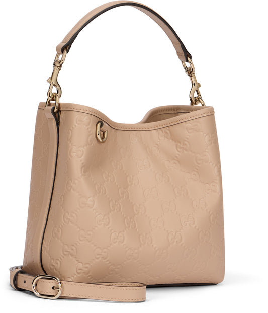 GG Emblem bucket bag in Leather BAGS