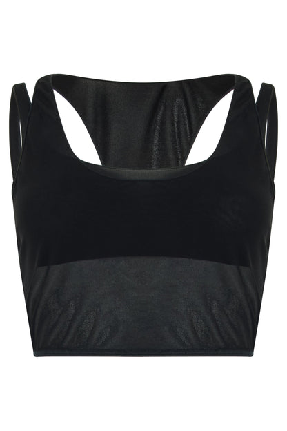 Gucci Sheer top in technical fabric